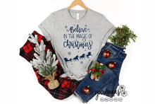 Load image into Gallery viewer, Believe in the Magic of Christmas - Unicorn SVG Cut File