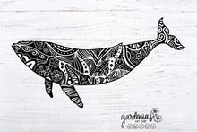 Load image into Gallery viewer, Whale Taino Petroglyph SVG Cut File