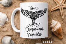 Load image into Gallery viewer, Whale Tail Taino Petroglyph SVG Cut File