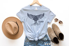 Load image into Gallery viewer, Whale Tail Taino Petroglyph SVG Cut File