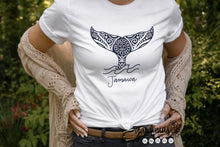 Load image into Gallery viewer, Whale Tail Taino Petroglyph SVG Cut File