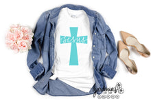 Load image into Gallery viewer, Jesus Cross SVG Cut File