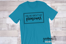 Load image into Gallery viewer, Ask Me About My Pronouns SVG Cut File