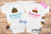 Load image into Gallery viewer, Bomboncito de Mamá / Bomboncito de Papá SVG Cut File