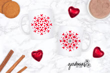 Load image into Gallery viewer, Circle of Hearts SVG Cut File