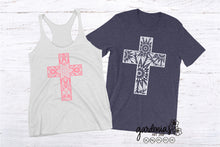 Load image into Gallery viewer, Cross Mandala SVG Design Cut File