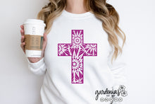 Load image into Gallery viewer, Cross Mandala SVG Design Cut File