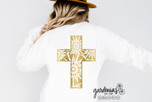 Load image into Gallery viewer, Cross Mandala SVG Design Cut File