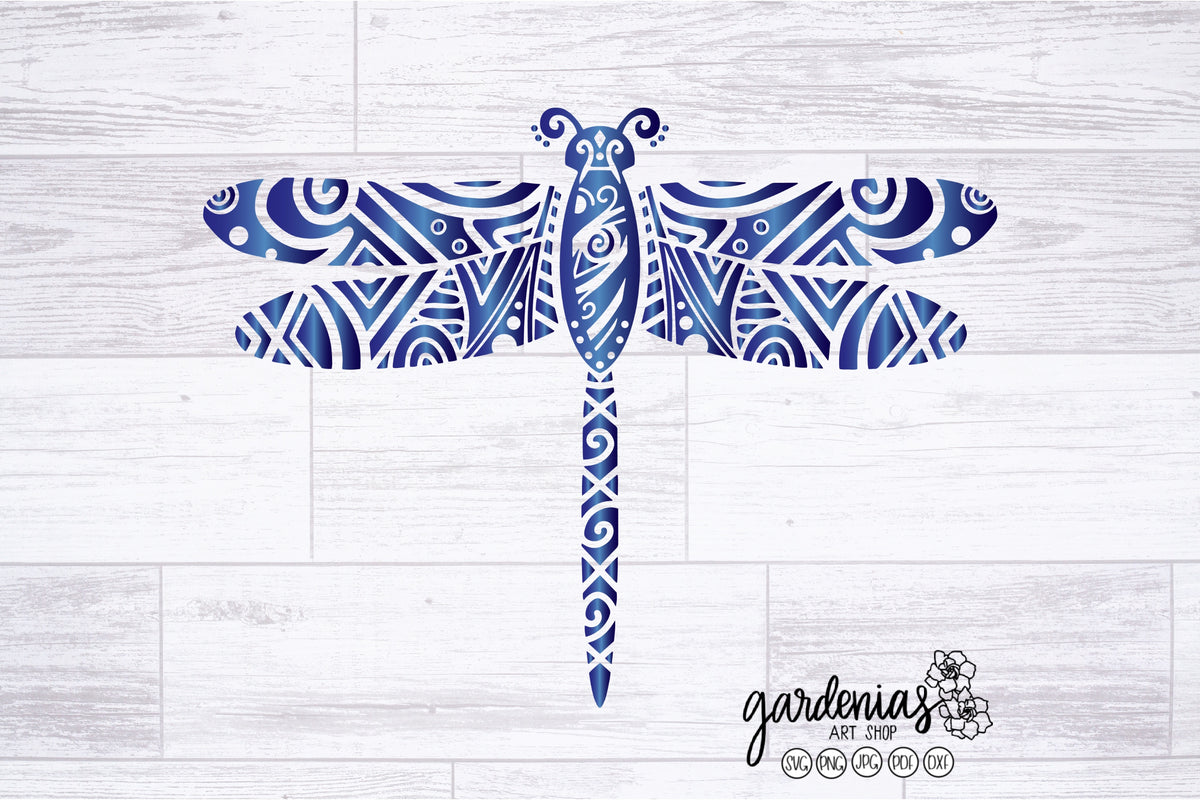 Dragonfly SVG Cut File / PNG Clip Art – Gardenias Art Shop