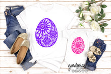 Load image into Gallery viewer, Simple Easter Egg Mandala SVG Cut File