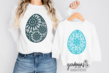 Load image into Gallery viewer, Simple Easter Egg Mandala SVG Cut File