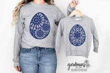 Load image into Gallery viewer, Simple Easter Egg Mandala SVG Cut File