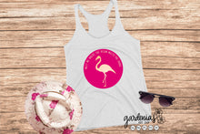Load image into Gallery viewer, Flamingo Meet Me Where the Ocean Meets the Shore SVG Cut File