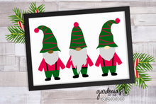 Load image into Gallery viewer, Simple Gnomes Christmas Tree SVG Cut File