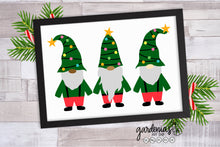 Load image into Gallery viewer, Gnomes Christmas Tree SVG Cut File
