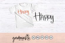 Load image into Gallery viewer, Happy SVG Cut File