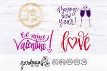 Load image into Gallery viewer, Holiday SVG Bundle Cut Files - Year Round Bundle SVGs