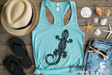 Load image into Gallery viewer, Lizard Taino Petroglyph SVG Cut File