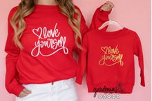 Load image into Gallery viewer, Love Yourself SVG Cut File