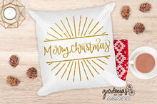 Load image into Gallery viewer, Merry Christmas Split Monogram