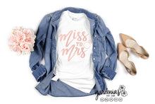 Load image into Gallery viewer, Miss to Mrs SVG Cut File