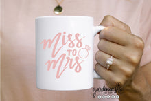 Load image into Gallery viewer, Miss to Mrs SVG Cut File