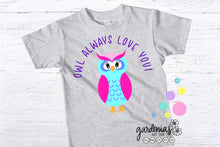 Load image into Gallery viewer, Owl Always Love You SVG Cut File