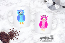 Load image into Gallery viewer, Owl Boy and Girl Wings In SVG Cut File