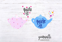 Load image into Gallery viewer, Quiere Te SVG Cut File