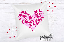 Load image into Gallery viewer, Pink Hearts in Heart SVG Cut File