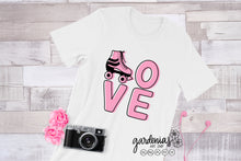 Load image into Gallery viewer, Love Roller Skates SVG Cut File