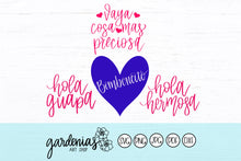 Load image into Gallery viewer, Spanish SVG Bundle Cut Files
