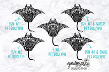 Load image into Gallery viewer, Taino Stingray Petroglyph SVG Cut Files