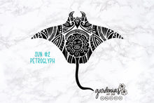 Load image into Gallery viewer, Taino Stingray Petroglyph SVG Cut Files