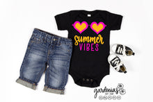 Load image into Gallery viewer, Summer Vibes Heart Sunglasses SVG Cut File