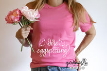 Load image into Gallery viewer, We're Eggspecting SVG Cut File