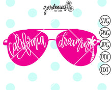 Load image into Gallery viewer, California Dreamin Palm Tree SVG Cut File