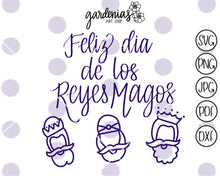Load image into Gallery viewer, Reyes Magos SVG Cut File