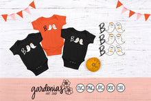 Load image into Gallery viewer, Boo with Ghosts SVG Cut File