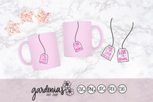 Load image into Gallery viewer, Tea Bag SVG Cut Files