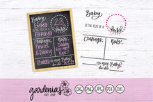 Load image into Gallery viewer, Pregnancy Board SVG Cut File