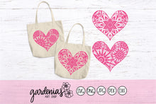 Load image into Gallery viewer, Heart Mandalas SVG Cut Files