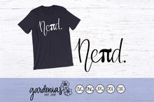 Load image into Gallery viewer, Pi Day Nerd SVG Cut File