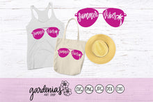Load image into Gallery viewer, Summer Vibes Sunglasses SVG Cut Files