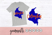 Load image into Gallery viewer, Colombia Map SVG Cut File