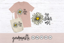 Load image into Gallery viewer, Daisy He Loves Me SVG Cut File