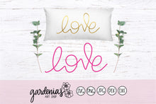 Load image into Gallery viewer, Simple Love SVG Cut File
