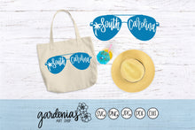 Load image into Gallery viewer, South Carolina Sunglasses SVG Cut File