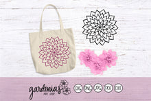 Load image into Gallery viewer, Pointy Flower SVG Cut File
