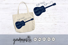 Load image into Gallery viewer, No Music No Life Know Music Know Life Guitar SVG Cut File